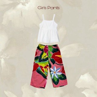 Kids Rayon Hand Painted Pants